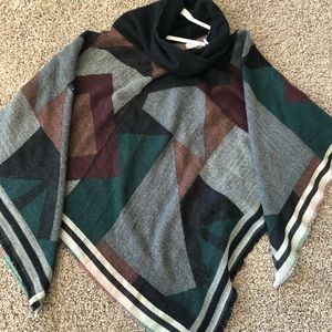 Anthropologie Poncho Sweater